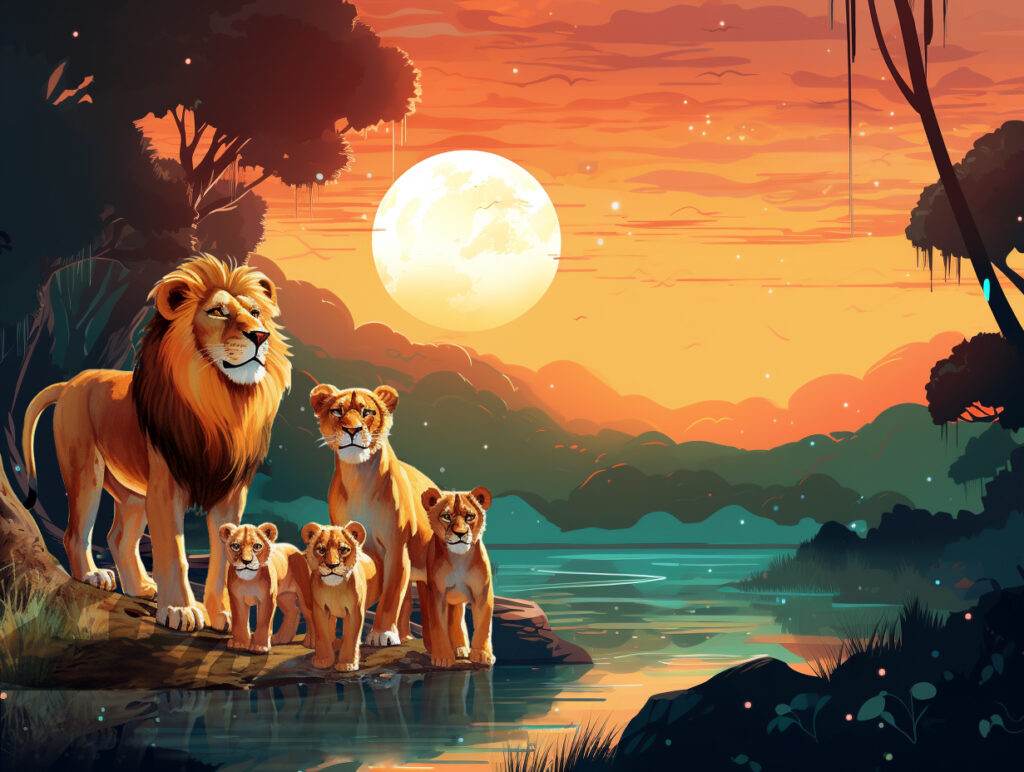 Shariyar Ka Safai Abhyan   (Shahriyar the lion embarks on a cleaning mission)